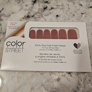 Color Street Nail Strips-Retired Rose Cameo (Prism Pink)
